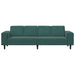 Woonkamer Bank Donkergroen 250 x 77 x 76 cm