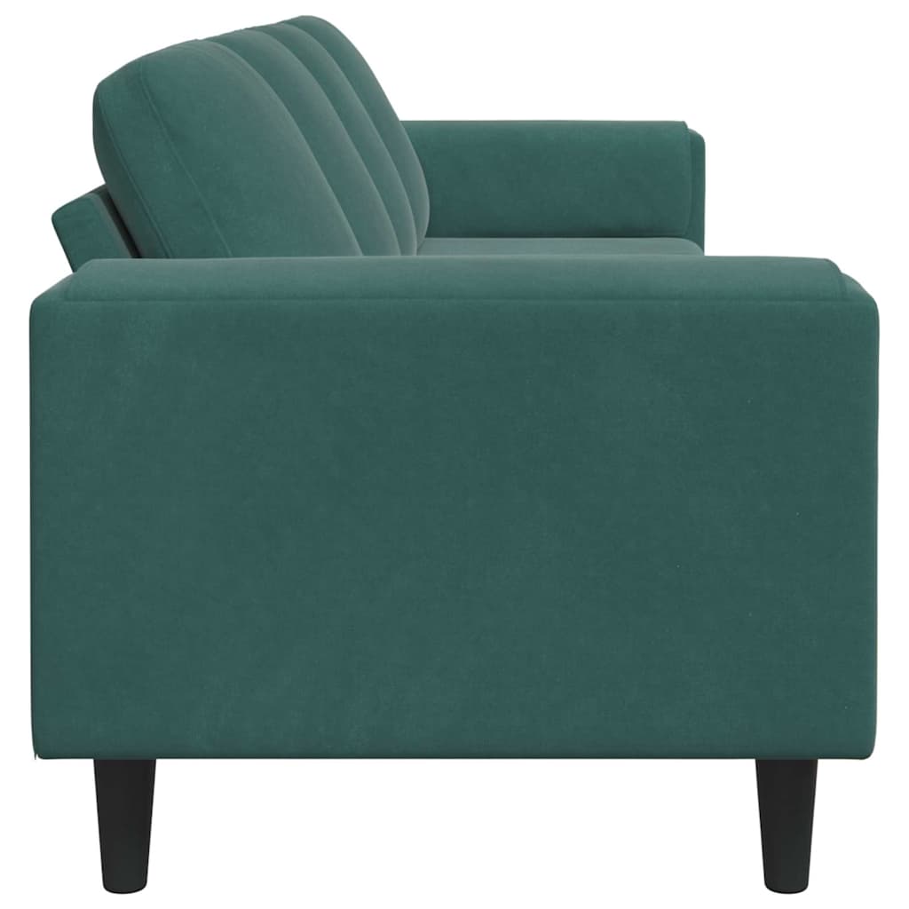 Woonkamer Bank Donkergroen 250 x 77 x 76 cm
