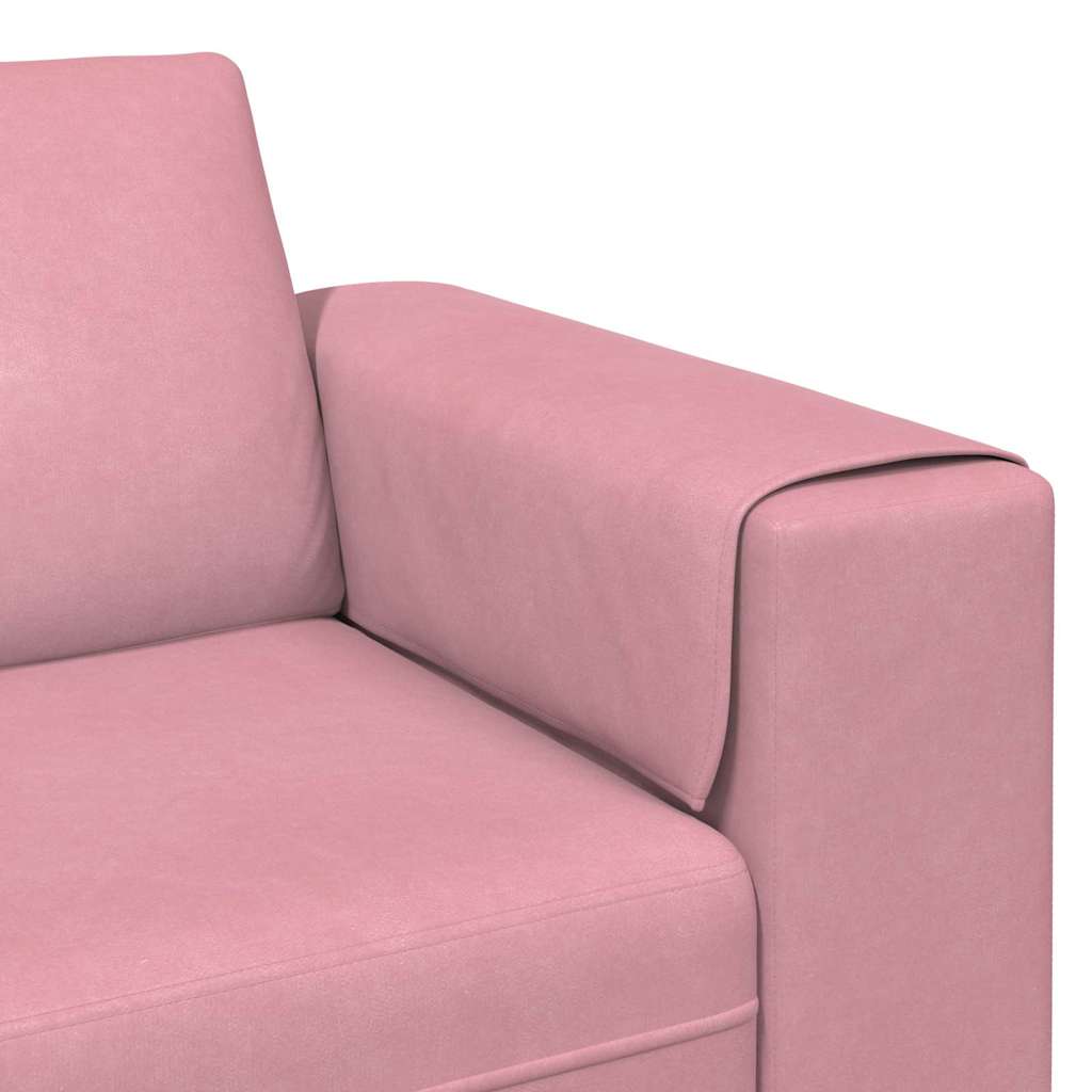 Woonkamer Bank Roze 250 x 77 x 76 cm