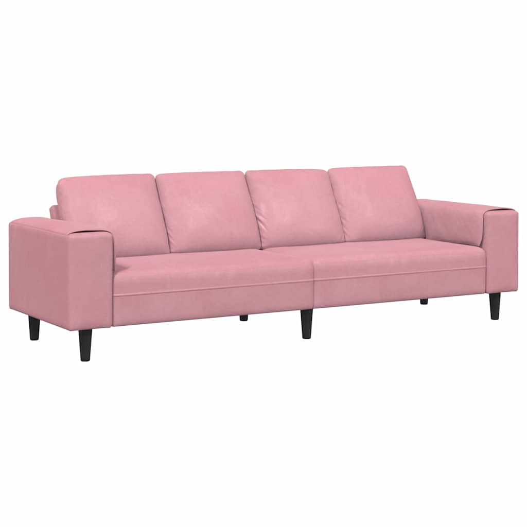 Woonkamer Bank Roze 250 x 77 x 76 cm