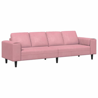 Woonkamer Bank Roze 250 x 77 x 76 cm