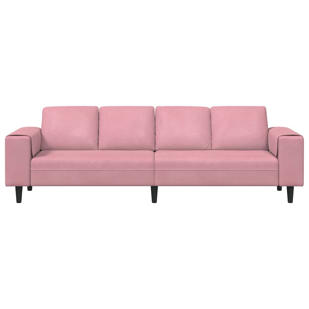 Woonkamer Bank Roze 250 x 77 x 76 cm