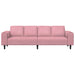 Woonkamer Bank Roze 250 x 77 x 76 cm