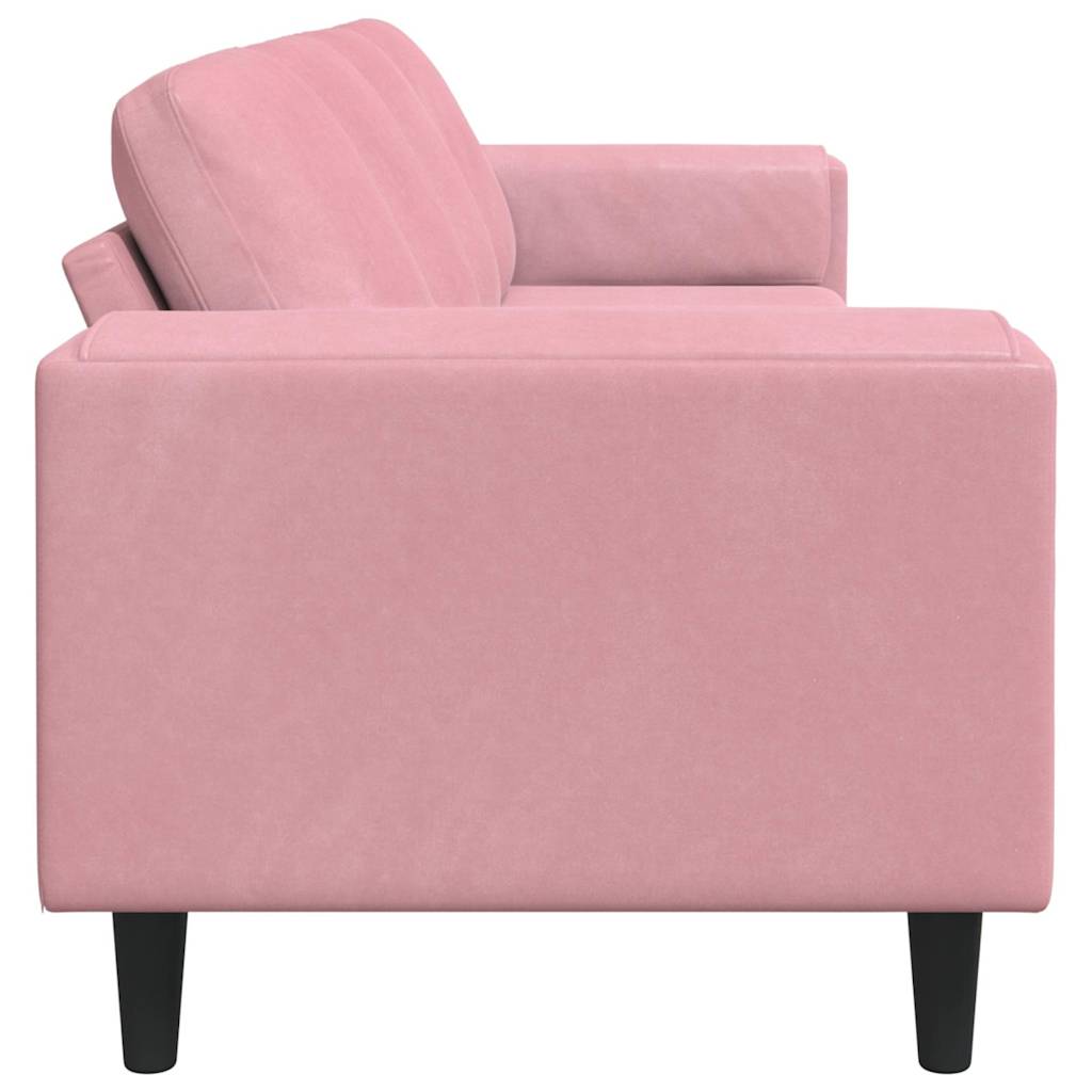 Woonkamer Bank Roze 250 x 77 x 76 cm