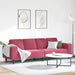 Woonkamer Bank Wijnrood 250 x 77 x 76 cm