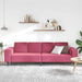 Woonkamer Bank Wijnrood 250 x 77 x 76 cm