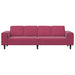 Woonkamer Bank Wijnrood 250 x 77 x 76 cm