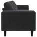 Woonkamer Bank Zwart 250 x 77 x 76 cm
