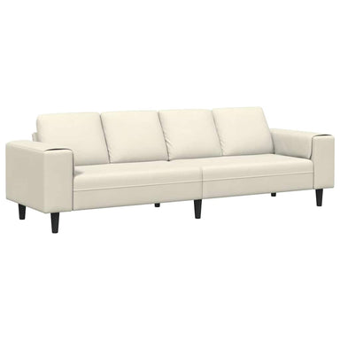 Woonkamer Bank Crème 250 x 77 x 76 cm