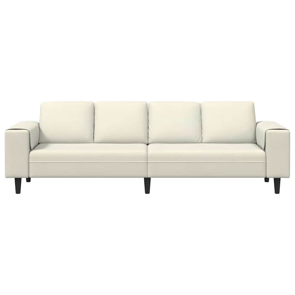 Woonkamer Bank Crème 250 x 77 x 76 cm