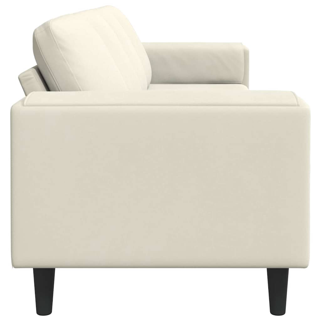 Woonkamer Bank Crème 250 x 77 x 76 cm