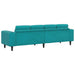 Woonkamer Bank Turquoise 250 x 188 x 76 cm