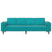 Woonkamer Bank Turquoise 250 x 188 x 76 cm
