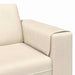 Bank Crème 250 x 77 x 76 cm Katoen Stof
