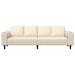 Bank Crème 250 x 77 x 76 cm Katoen Stof