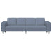 Bank Blauw 250 x 77 x 76 cm Katoen Stof