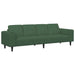 Bank Donkergroen 250 x 77 x 76 cm Katoen Stof