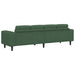 Bank Donkergroen 250 x 77 x 76 cm Katoen Stof