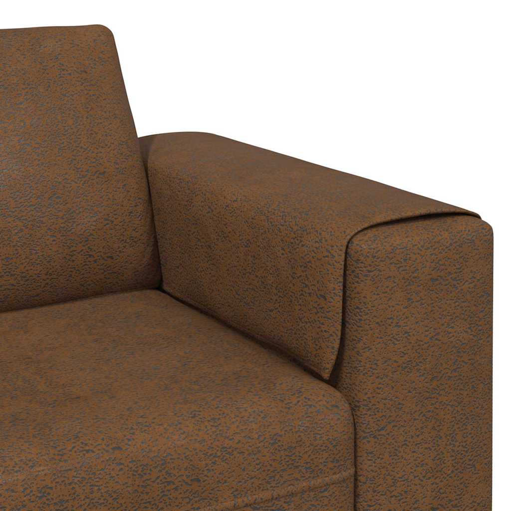 Woonkamer Bank Bruin 250 x 77 x 76 cm