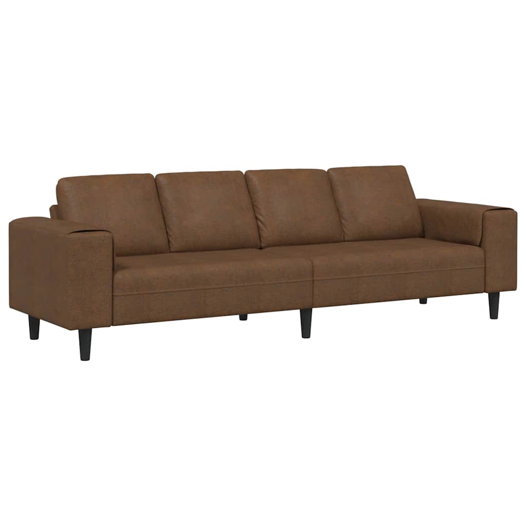 Woonkamer Bank Bruin 250 x 77 x 76 cm