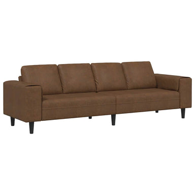 Woonkamer Bank Bruin 250 x 77 x 76 cm