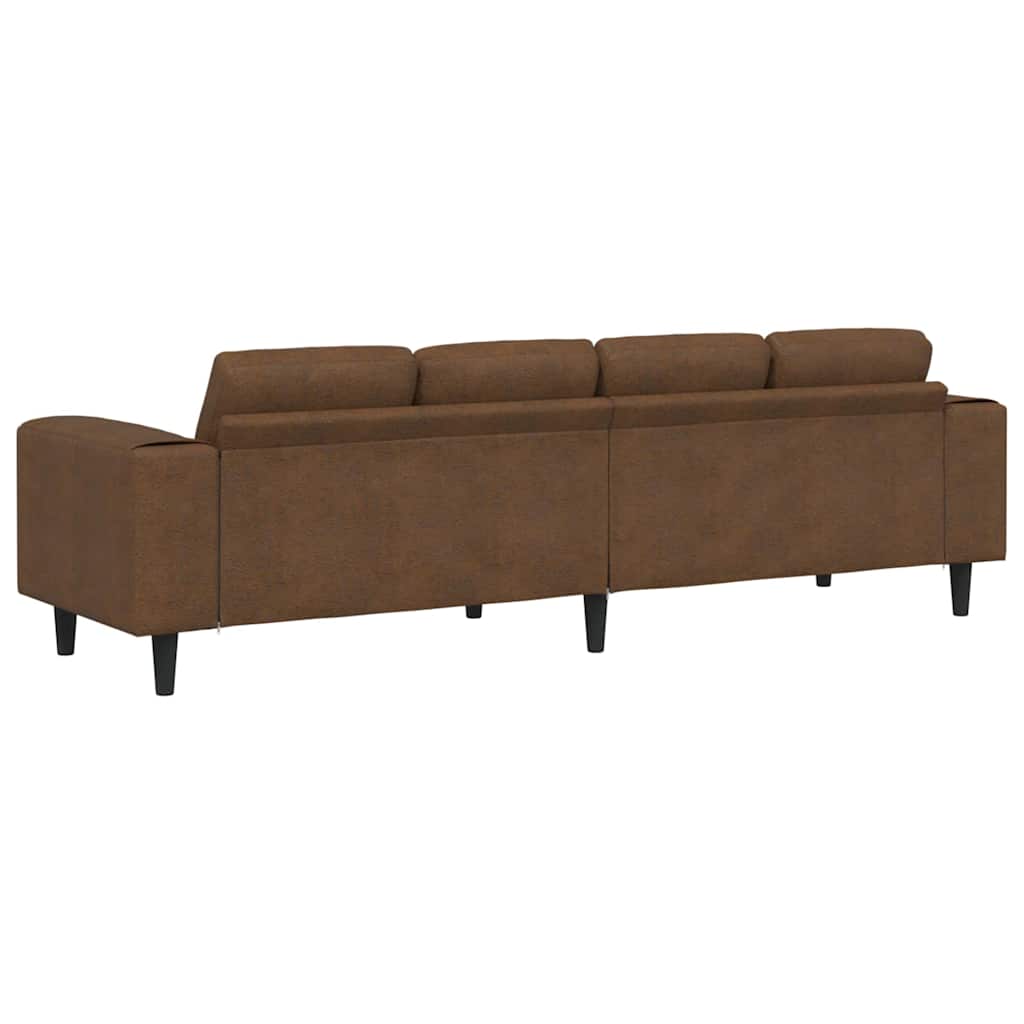 Woonkamer Bank Bruin 250 x 77 x 76 cm