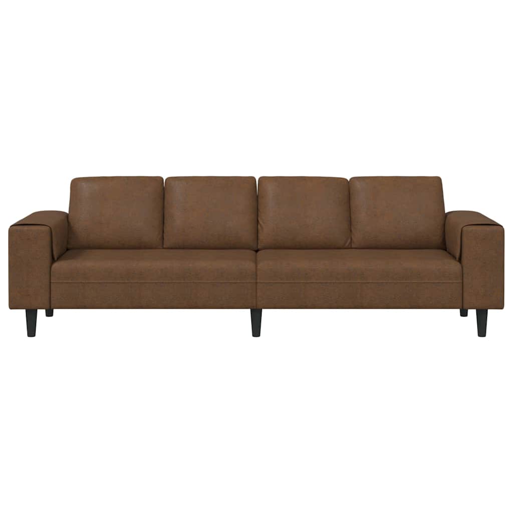 Woonkamer Bank Bruin 250 x 77 x 76 cm