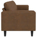 Woonkamer Bank Bruin 250 x 77 x 76 cm