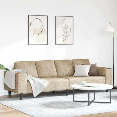 Woonkamer Bank Lichtgrijs 250 x 77 x 76 cm