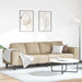 Woonkamer Bank Lichtgrijs 250 x 77 x 76 cm