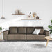 Woonkamer Bank Donkergrijs 250 x 77 x 76 cm