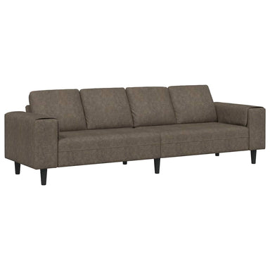 Woonkamer Bank Donkergrijs 250 x 77 x 76 cm