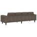 Woonkamer Bank Donkergrijs 250 x 77 x 76 cm