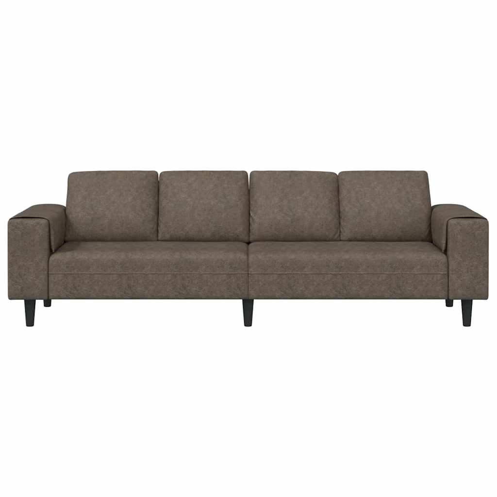 Woonkamer Bank Donkergrijs 250 x 77 x 76 cm