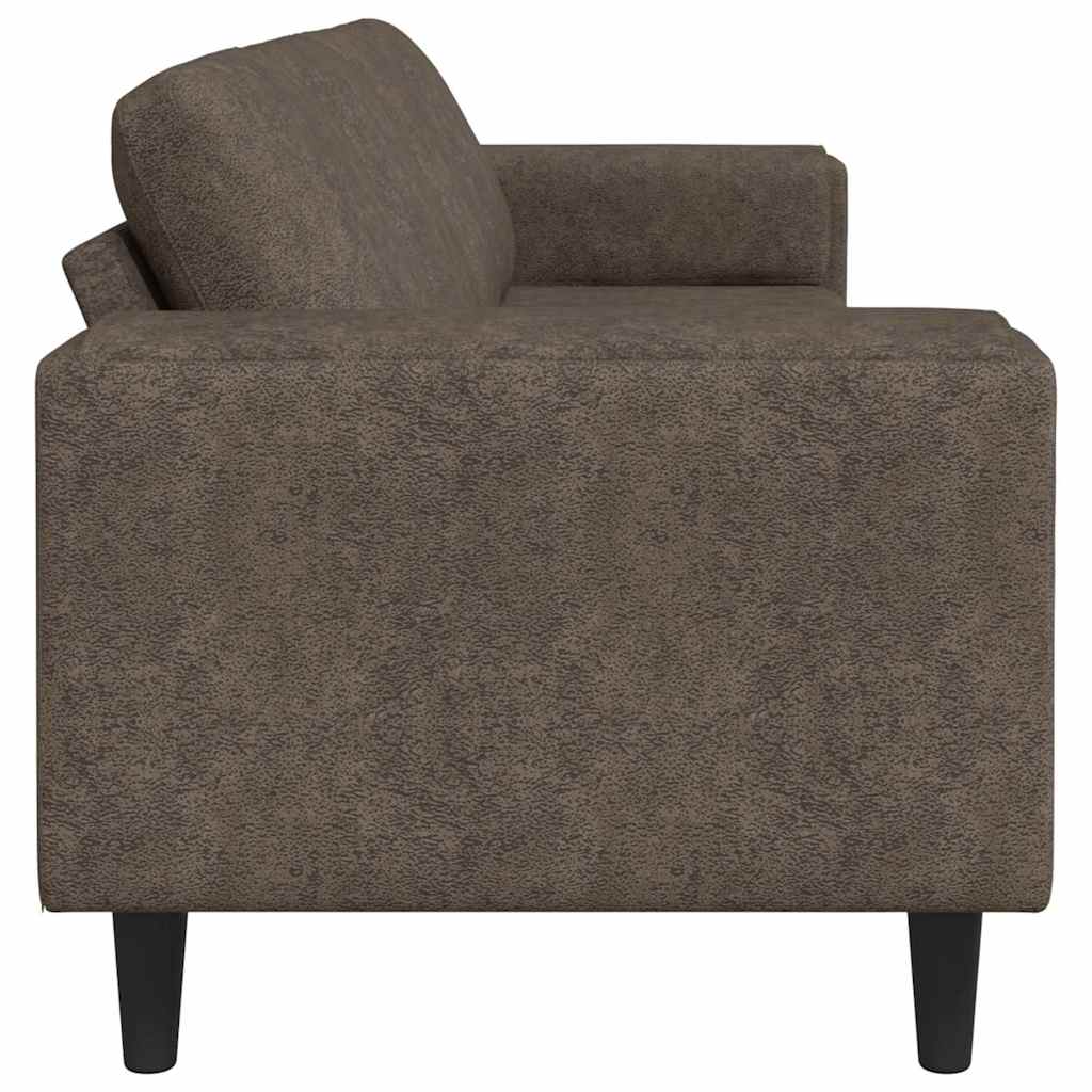 Woonkamer Bank Donkergrijs 250 x 77 x 76 cm