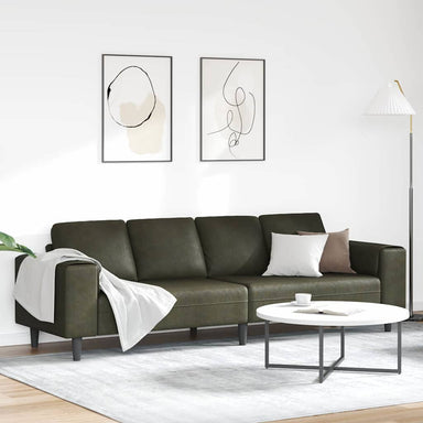 Woonkamer Bank Legergroen 250 x 77 x 76 cm