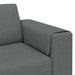 Woonkamer Bank 3 st Donkergrijs Polyester