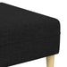 Woonkamer Bank 3 st Zwart Polyester