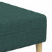 Woonkamer Bank 3 st Donkergroen Polyester