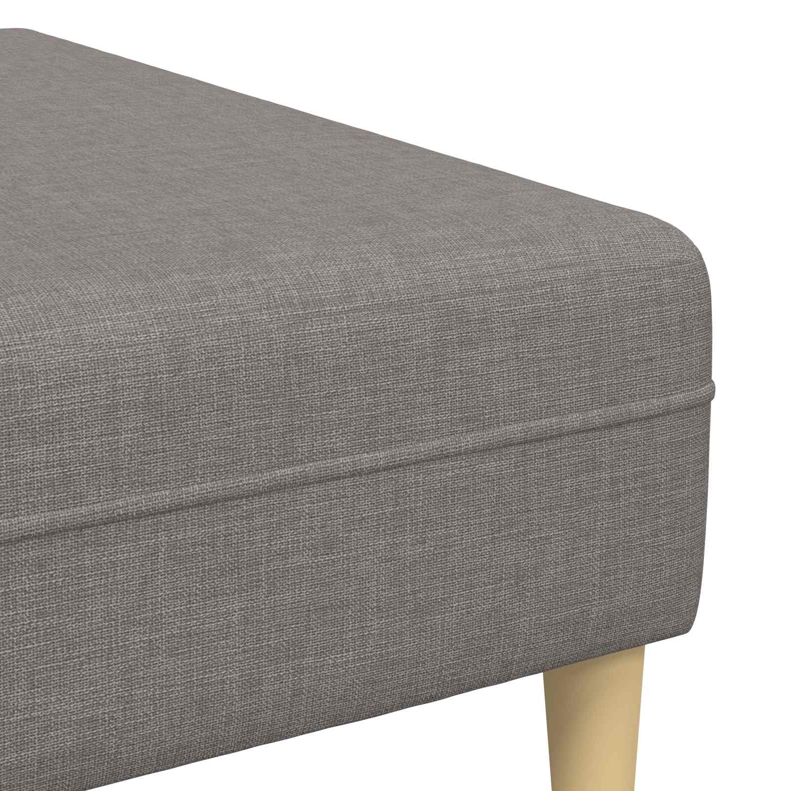 Woonkamer Bank 3 st Taupe Polyester