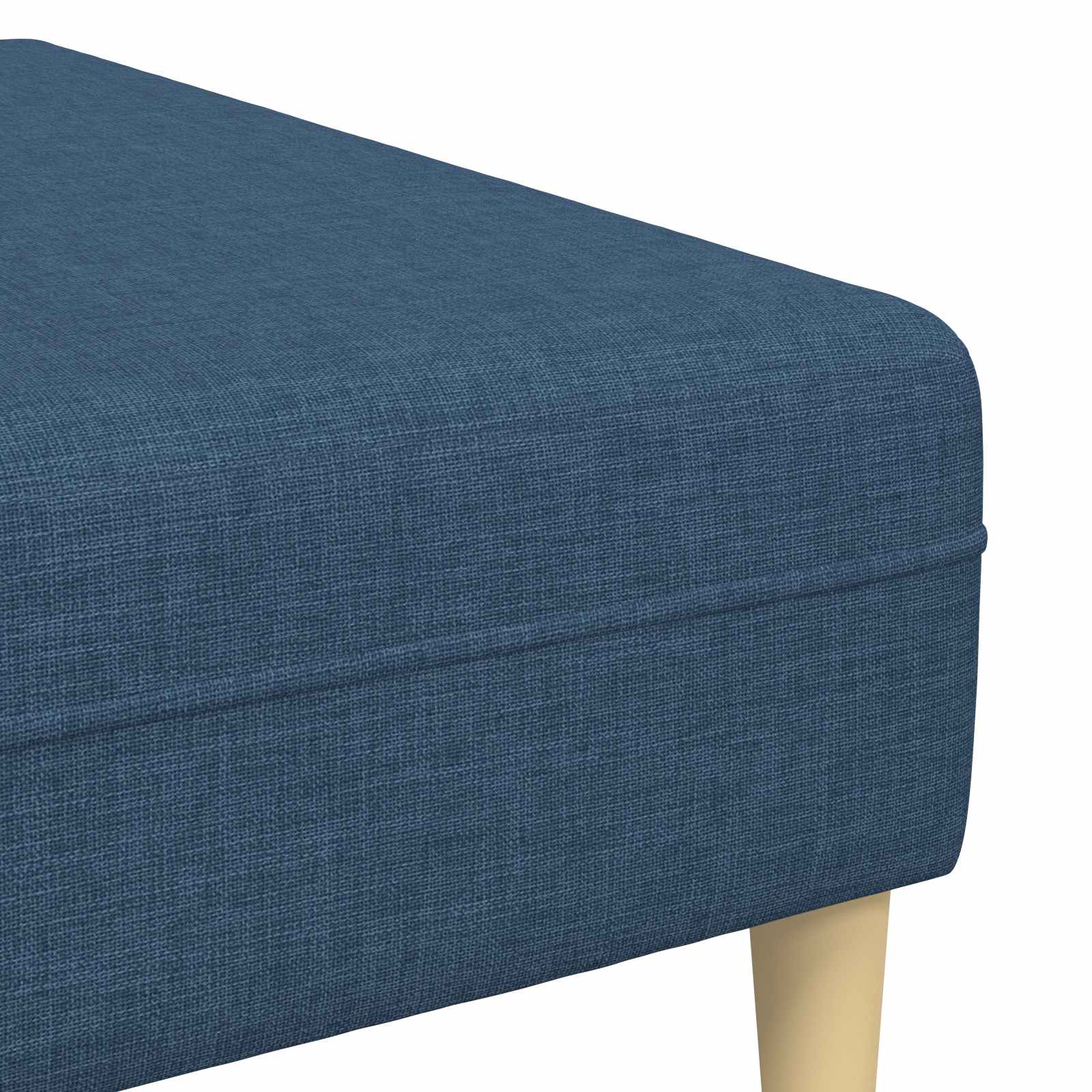 Woonkamer Bank 3 st Blauw Polyester
