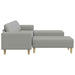 Woonkamer Bank 3 st Wolkengrijs Polyester