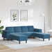 Woonkamer Bank 3 st Blauw
