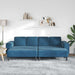 Woonkamer Bank 3 st Blauw