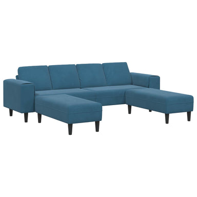 Woonkamer Bank 3 st Blauw