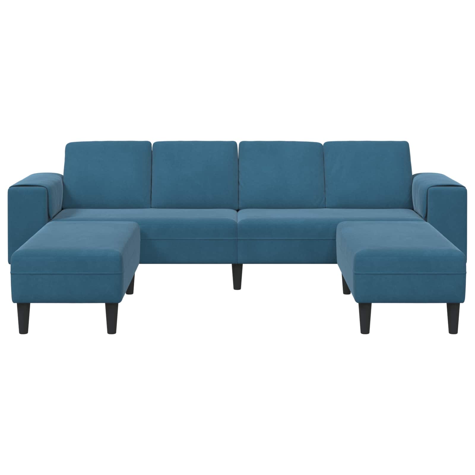 Woonkamer Bank 3 st Blauw