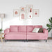 Woonkamer Bank 3 st Roze