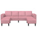 Woonkamer Bank 3 st Roze