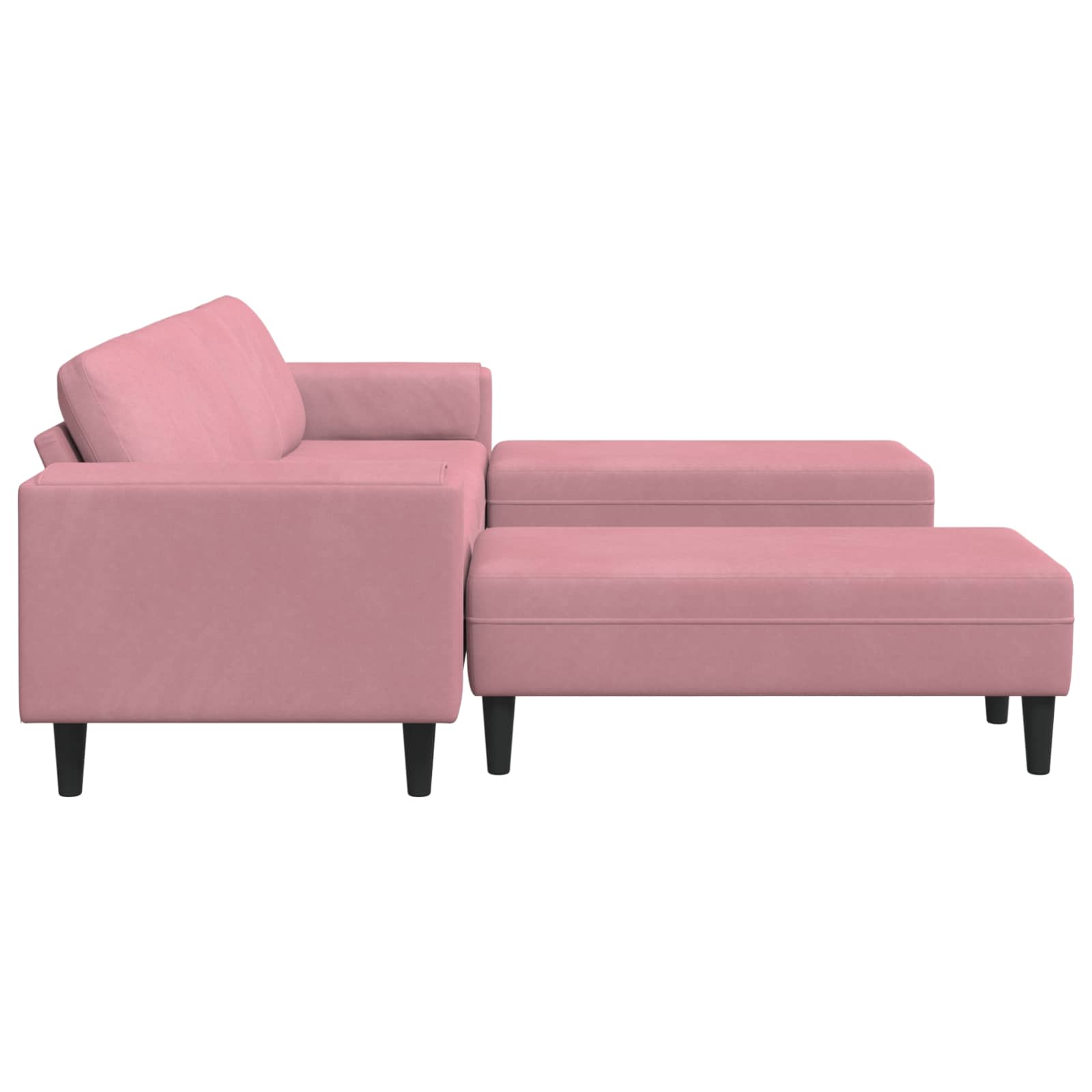 Woonkamer Bank 3 st Roze