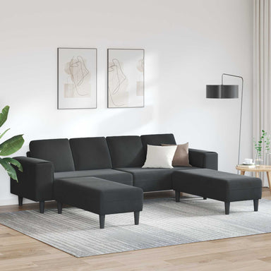 Woonkamer Bank 3 st Zwart